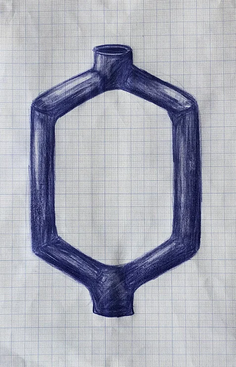 Recherche de forme : module céramique pour claustra